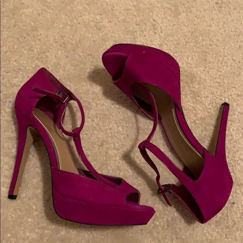 Jessica Simpson Platform Peeptoe Shoe